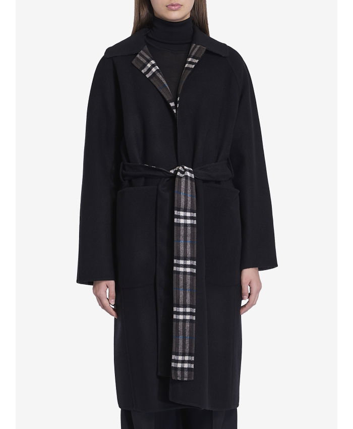 BURBERRY - Reversible wool coat