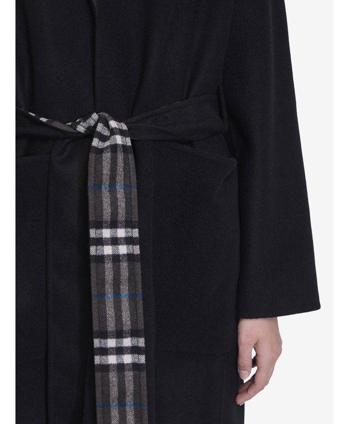 BURBERRY - Reversible wool coat