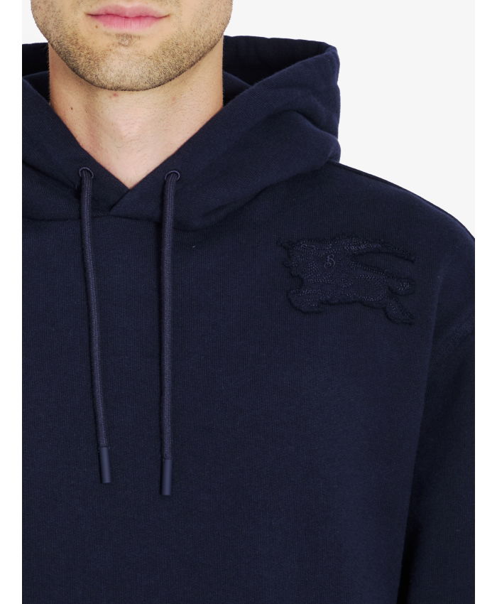 BURBERRY - Hoodie with Equestrian Knight Design