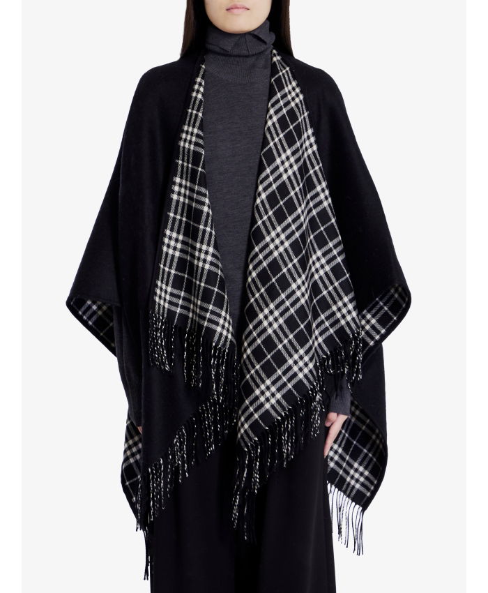 BURBERRY - Wool cape