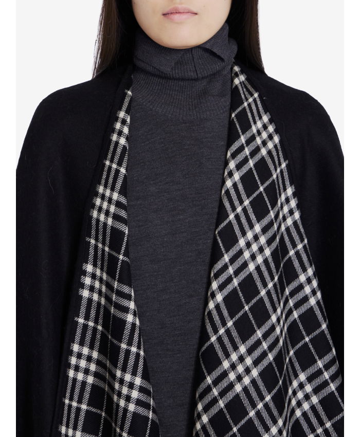 BURBERRY - Wool cape