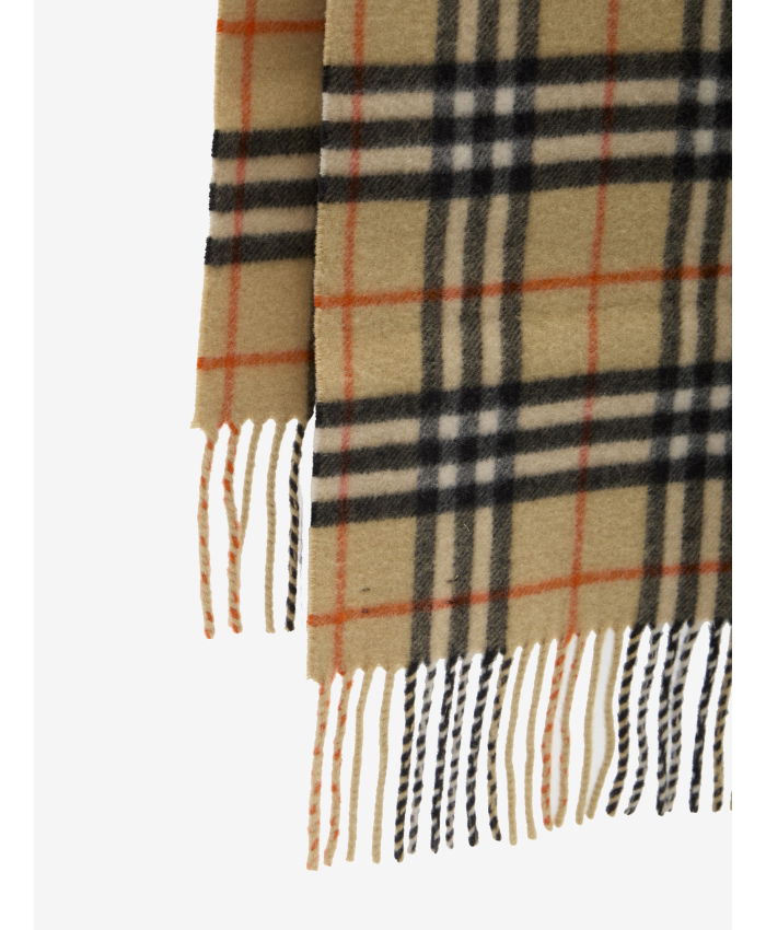 BURBERRY - Lola scarf with Check motif