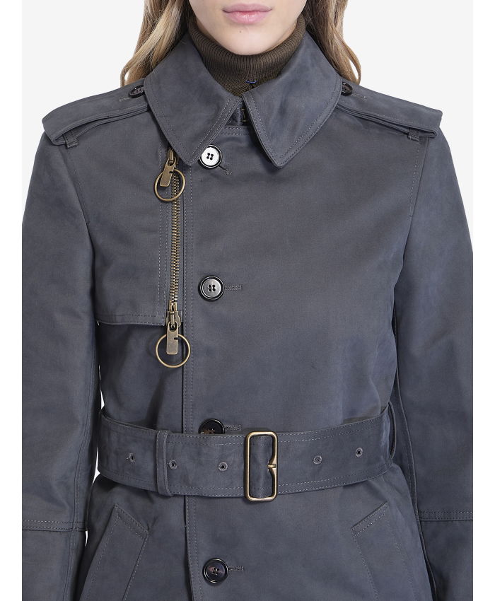 Burberry nylon trench coat on sale