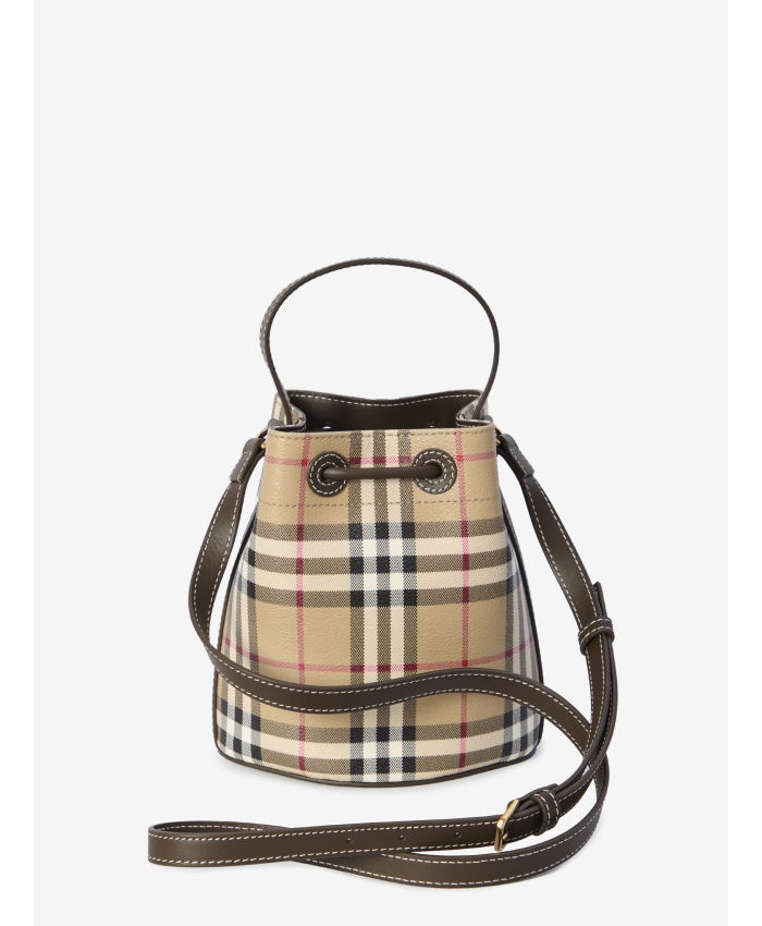 Burberry drawstring bucket bag sale