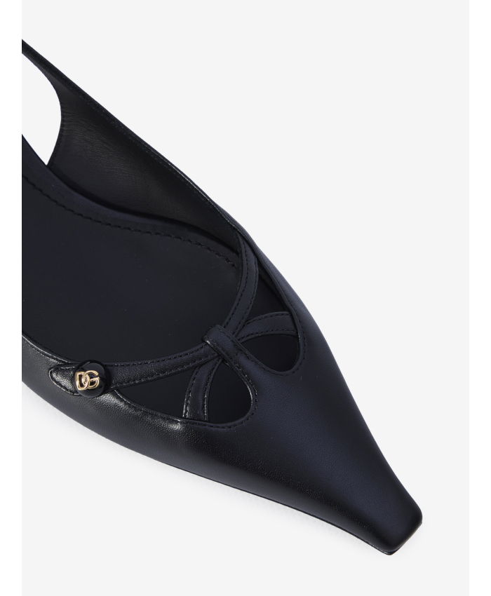 DOLCE&GABBANA - DG logo slingback