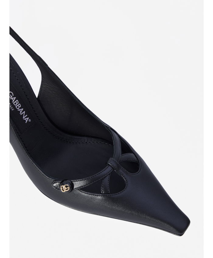 DOLCE&GABBANA - DG logo slingback