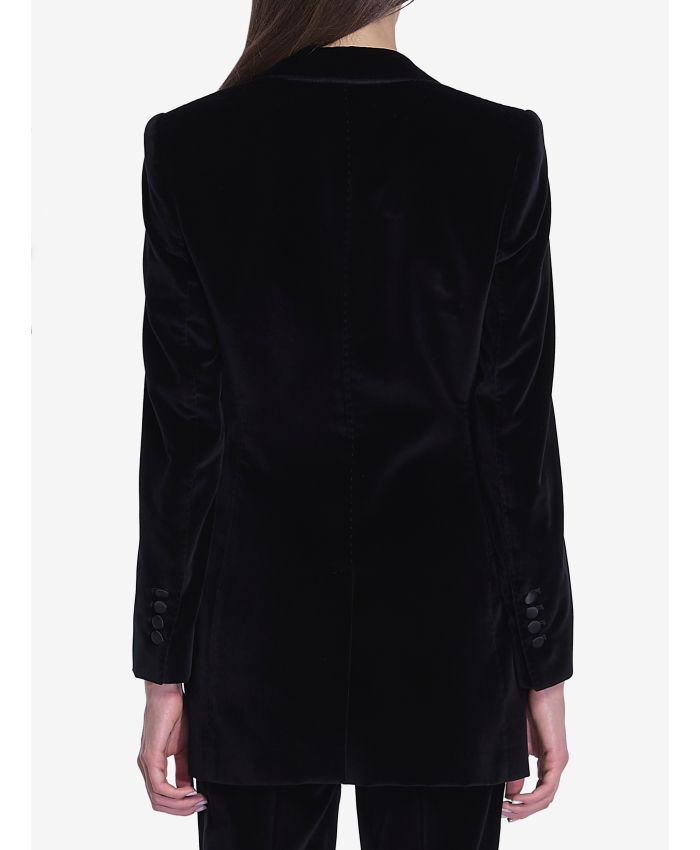 DOLCE&GABBANA - Velvet tuxedo jacket