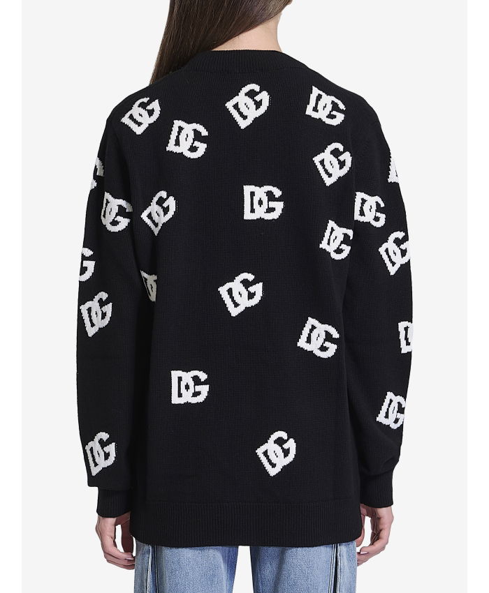 DOLCE&GABBANA - DG logo cardigan