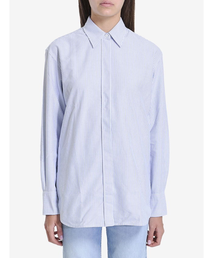 GOLDEN GOOSE - Striped cotton shirt