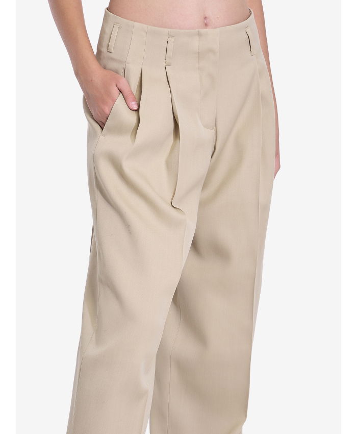 GOLDEN GOOSE - Wool gabardine trousers