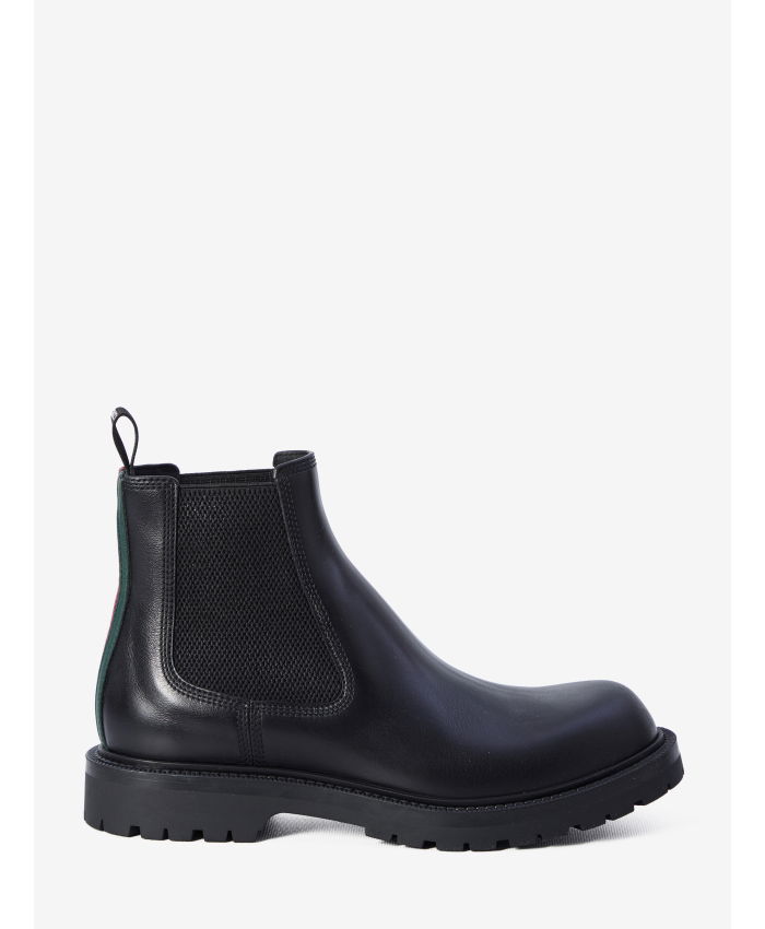 GUCCI - Chelsea boots with Web