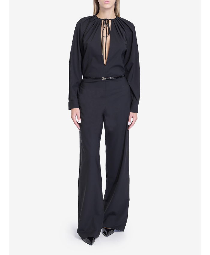 GUCCI - Stretch wool jumpsuit