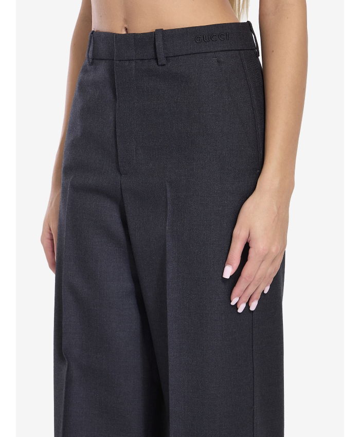 GUCCI - Wool gabardine trousers