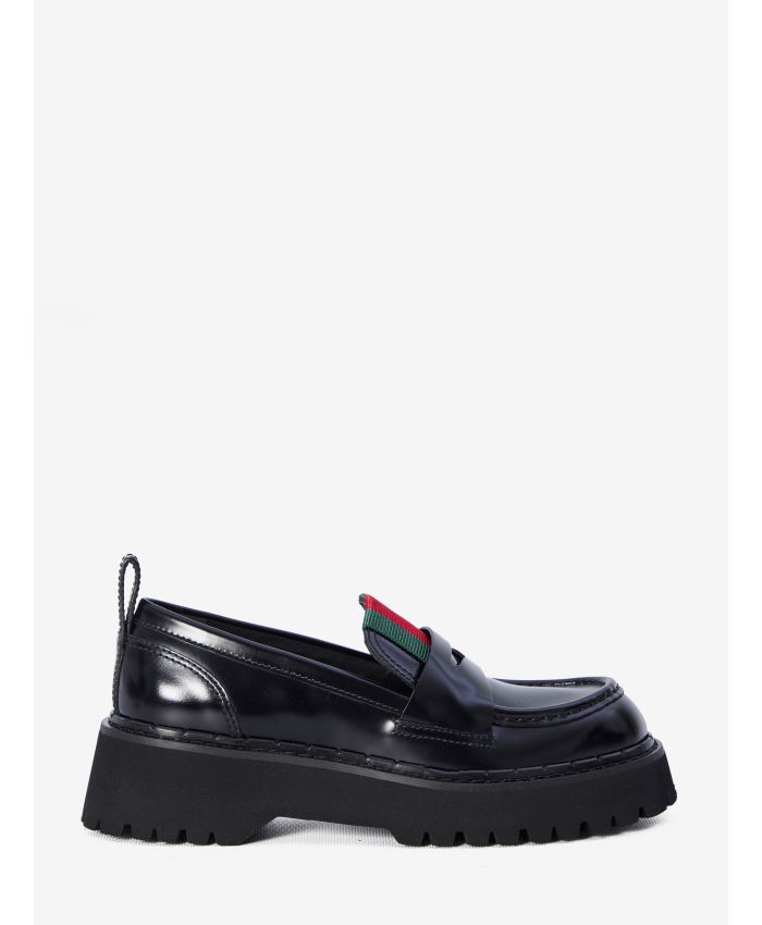 GUCCI - Web loafers