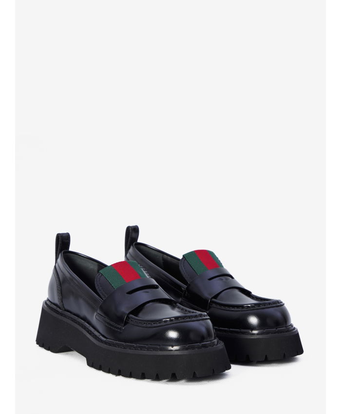 GUCCI - Web loafers