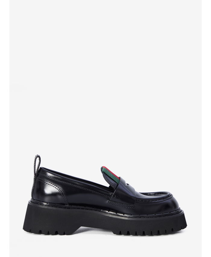 GUCCI - Web loafers