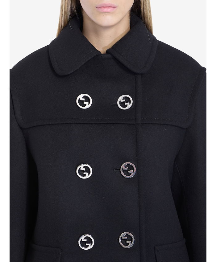 GUCCI - Batavia wool coat