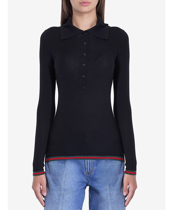 GUCCI - Cashmere and silk jumper