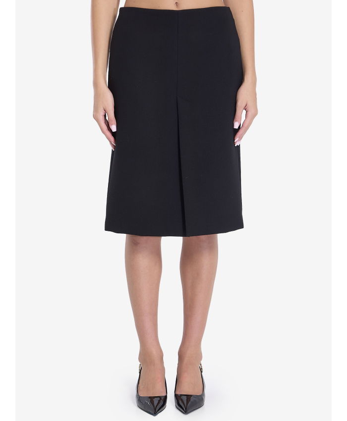 GUCCI - Wool crepe skirt