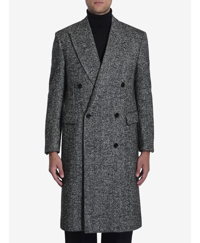 LARDINI - Herringbone coat