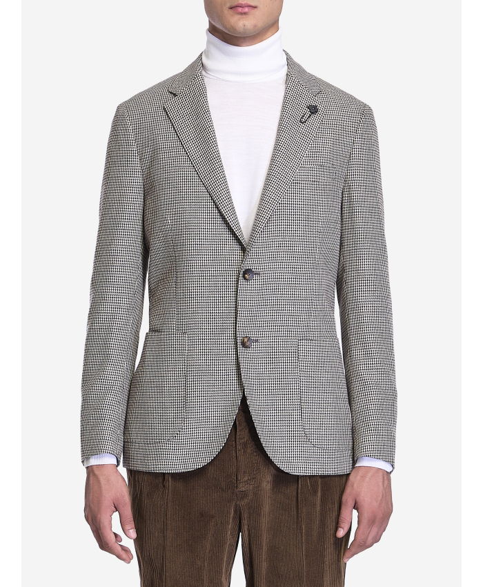 LARDINI - Houndstooth jacket