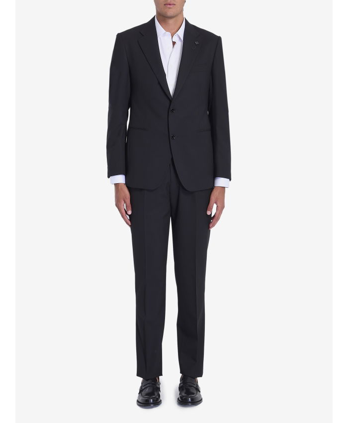 LARDINI - Two-piece suit in virgin wool