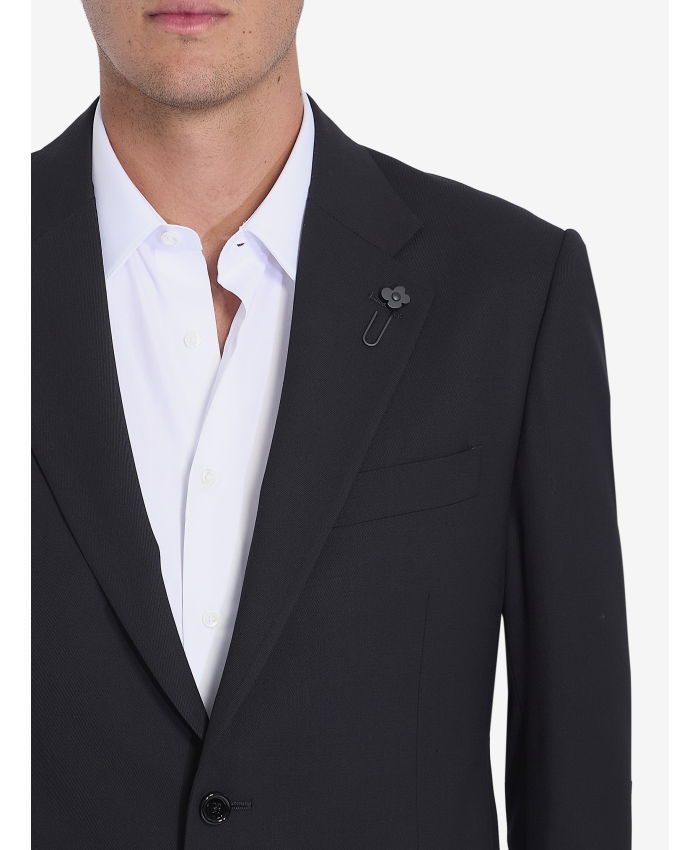 LARDINI - Two-piece suit in virgin wool