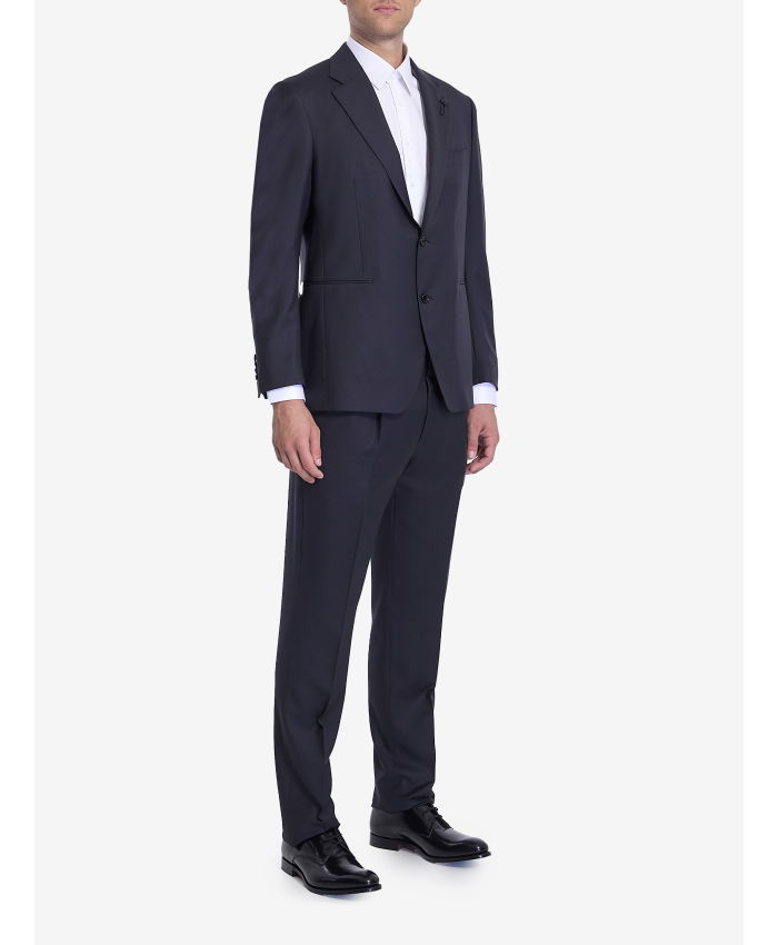 LARDINI - Two-piece suit in pure wool