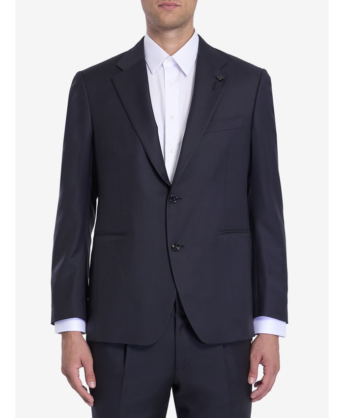 LARDINI - Two-piece suit in pure wool