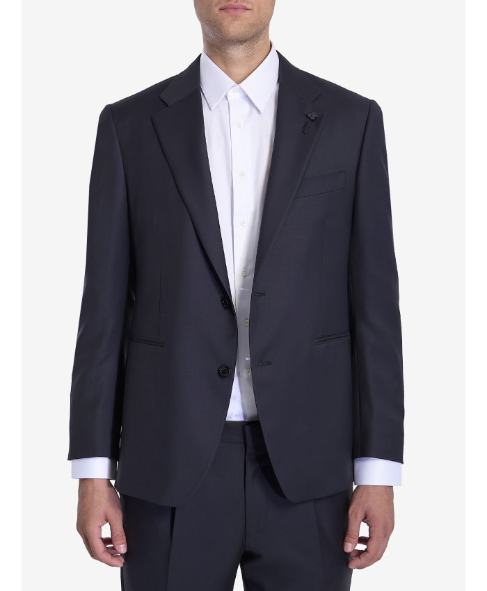 LARDINI - Two-piece suit in pure wool