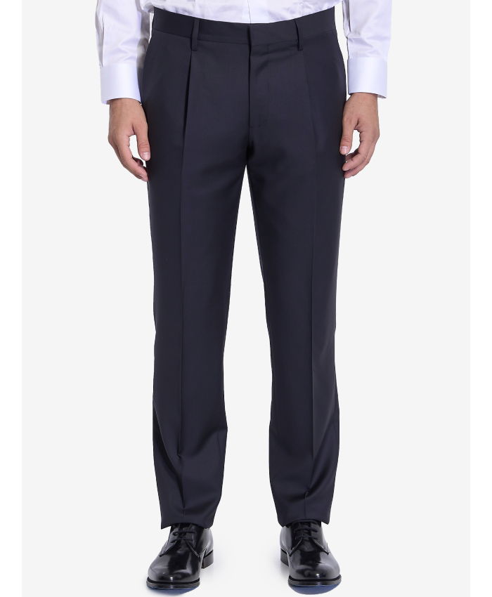 LARDINI - Two-piece suit in pure wool