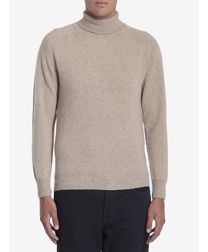 LARDINI - Cashmere turtleneck sweater