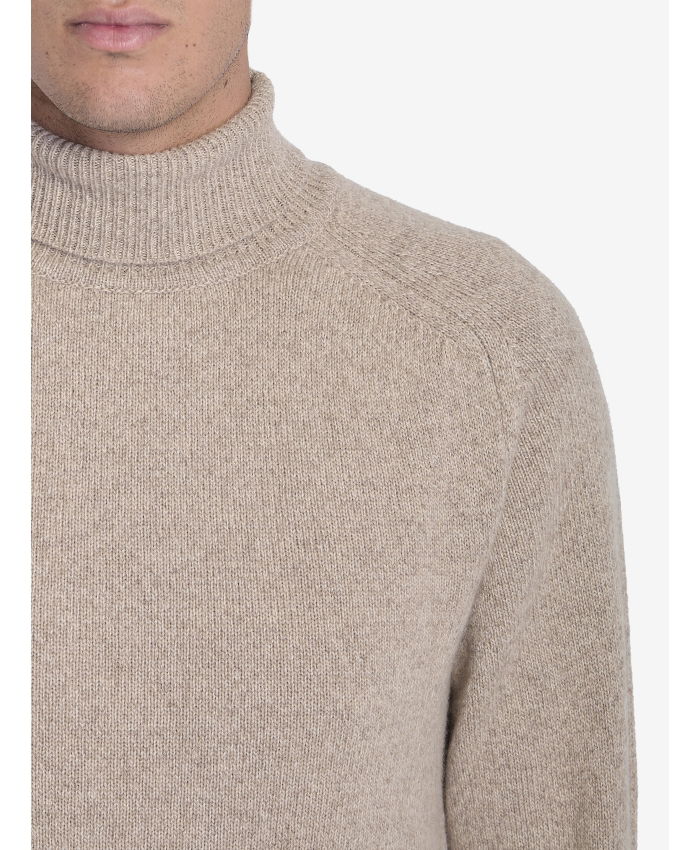 LARDINI - Cashmere turtleneck sweater