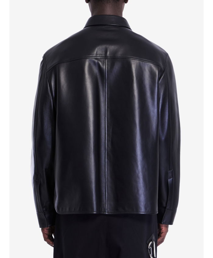 LOEWE - Overshirt in lambskin nappa