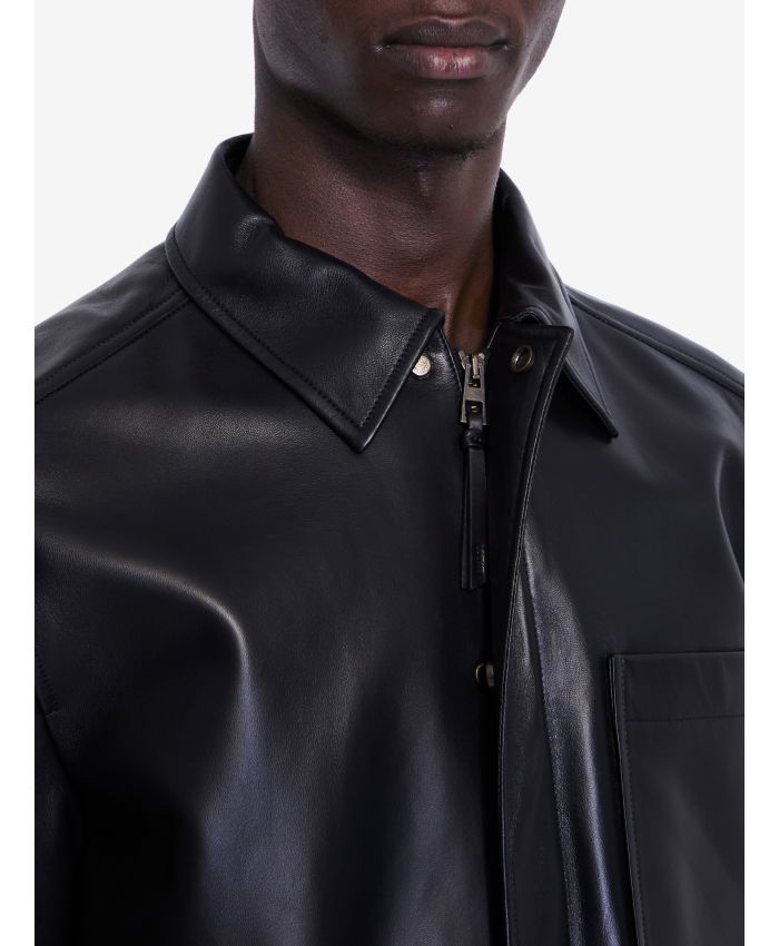 LOEWE - Overshirt in lambskin nappa