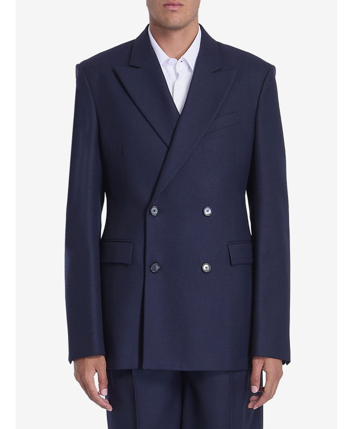 LOEWE - Wool double-breasted jacket