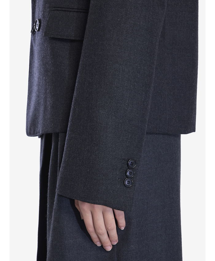 LOEWE - Short jacket in wool