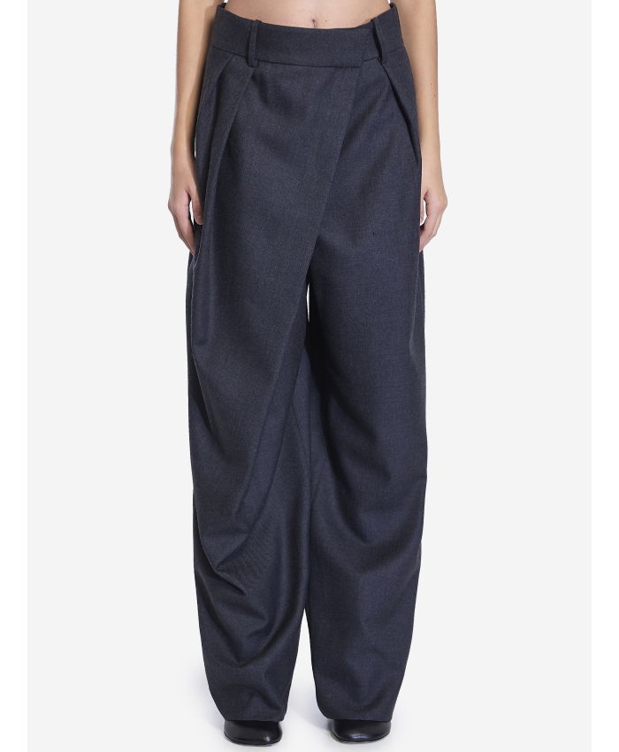 LOEWE - Wrap trousers in wool