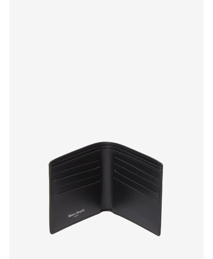 MAISON MARGIELA - Bi-fold wallet in leather