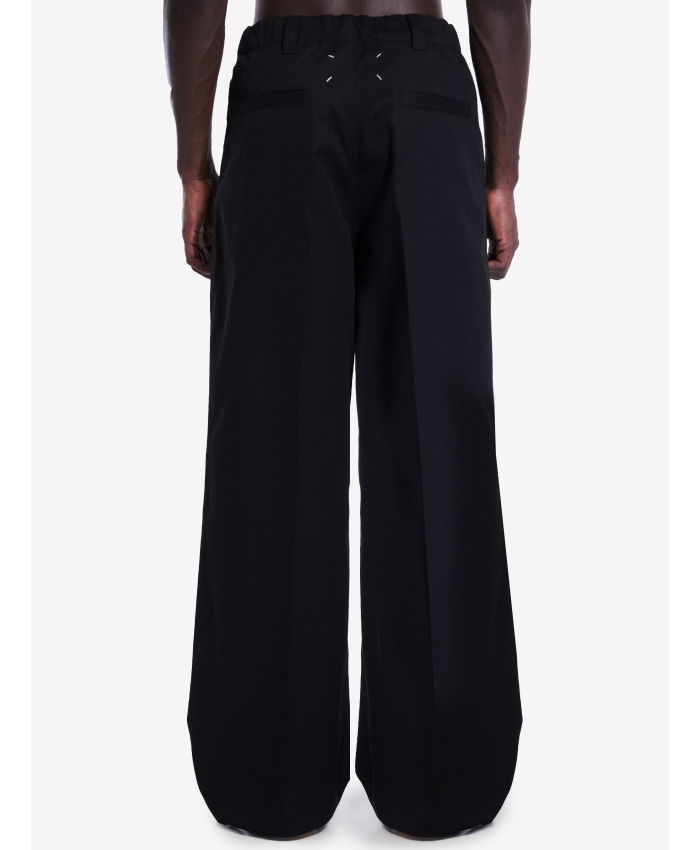 MAISON MARGIELA - Trousers in cotton blend