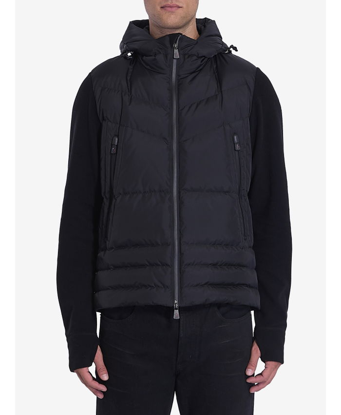 MONCLER GRENOBLE - Padded hooded cardigan