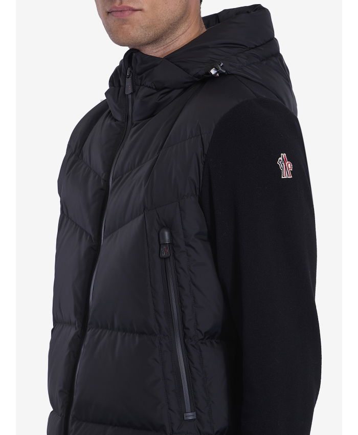 MONCLER GRENOBLE - Padded hooded cardigan