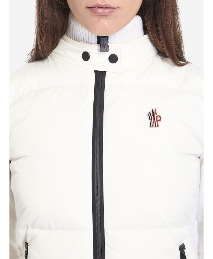 MONCLER GRENOBLE - Padded hooded cardigan