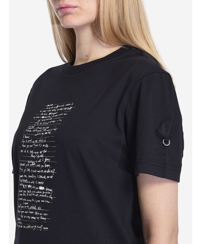 MONCLER WILLOW SMITH - Black t-shirt