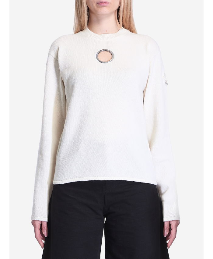 MONCLER WILLOW SMITH - White wool sweater