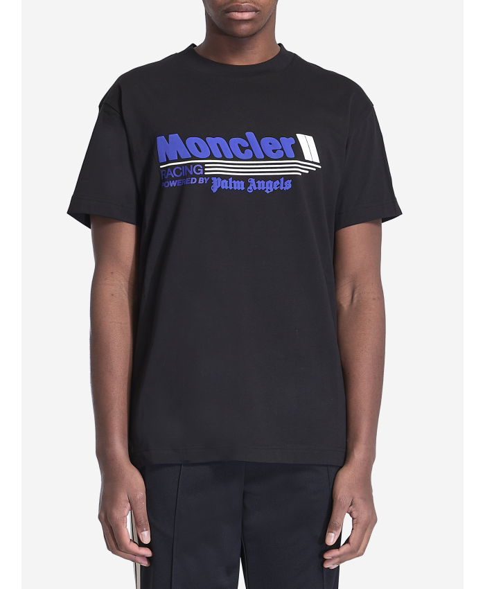 MONCLER X PALM ANGELS - Racing logo t-shirt