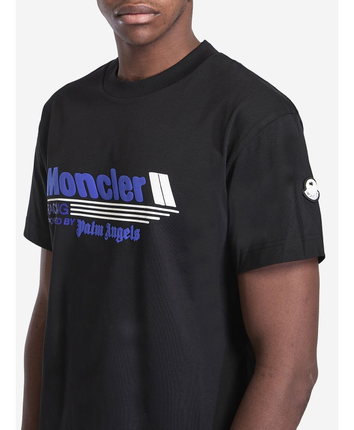 MONCLER X PALM ANGELS - Racing logo t-shirt