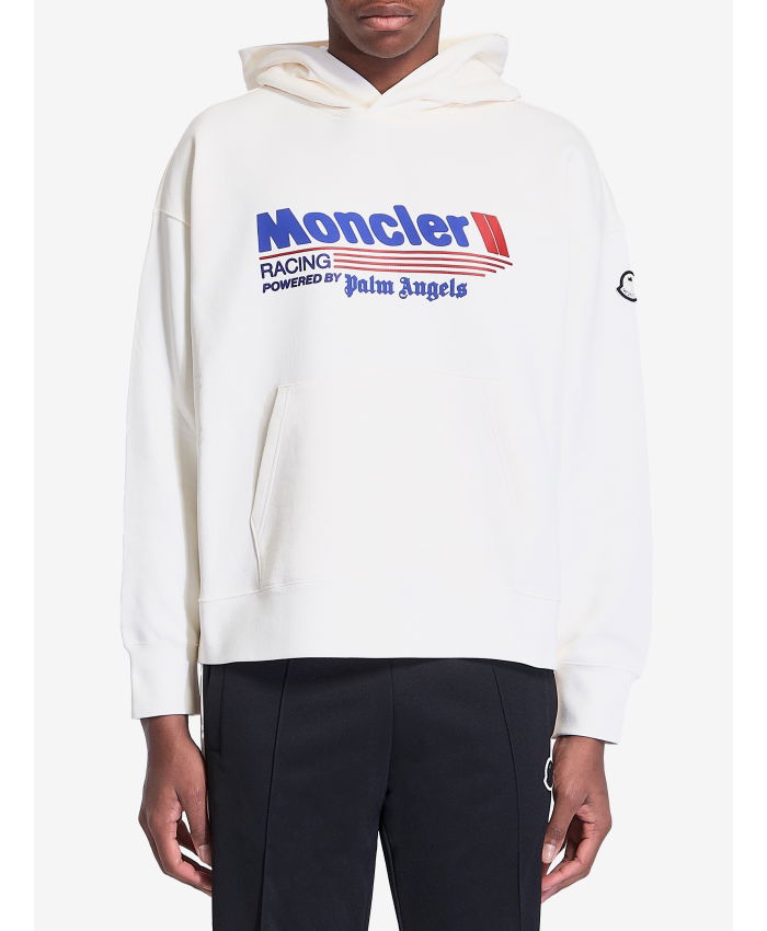 MONCLER X PALM ANGELS - Racing logo sweatshirt