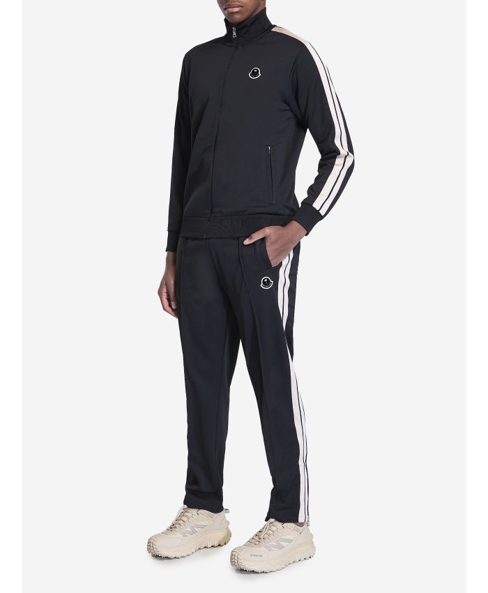 MONCLER X PALM ANGELS - Acetate black sweatpants