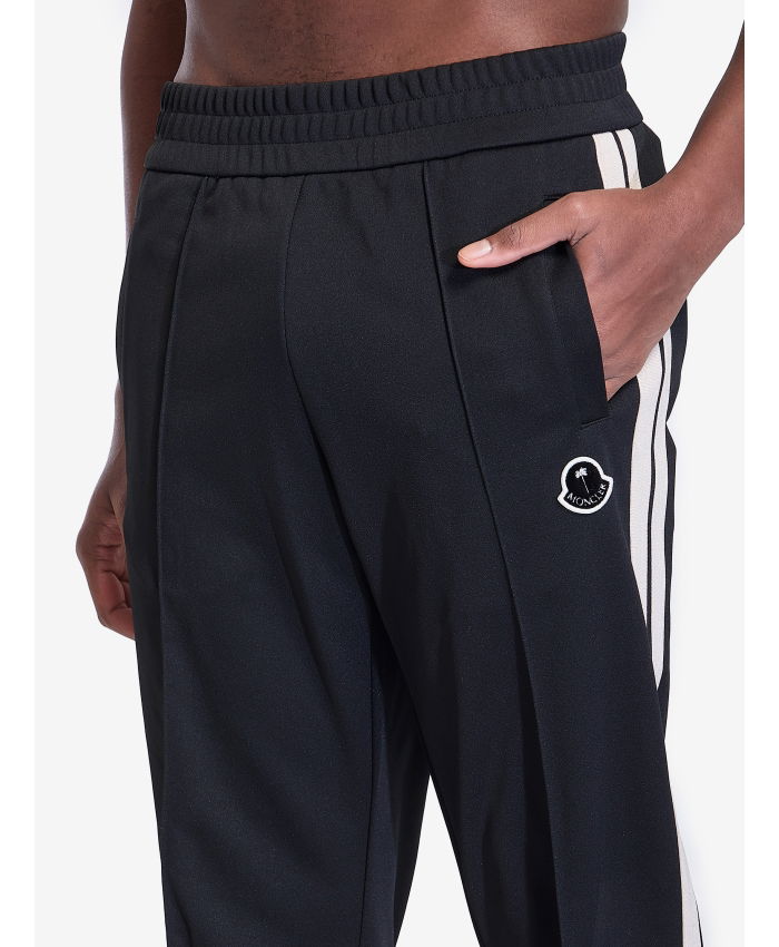 MONCLER X PALM ANGELS - Acetate black sweatpants